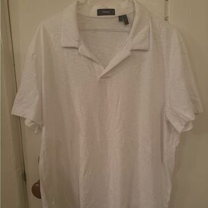 Theory White Men's Polo Shirt
